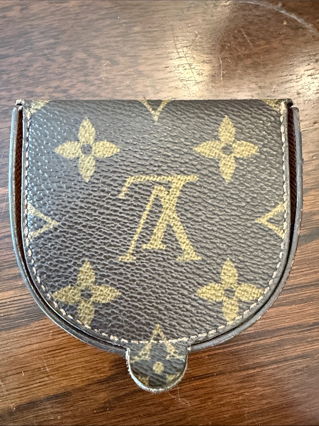 Louis Vuitton Monogram Coin Pouch - Brown/Gold